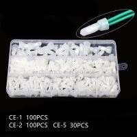 230PCS Crimping Cap Insulation Quick Wiring Terminal Wire Connector CE-1 CE-2 CE-5 Closed End Terminal Set