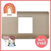 หน้ากาก 1.5 ช่อง SCHNEIDER A8401MH_SZ สีน้ำตาลWALL PLATE SCHNEIDER A8401MH_SZ 1.5-MODULE CENTER BROWN **สามารถออกใบกำกับภาษีได้ค่ะ**