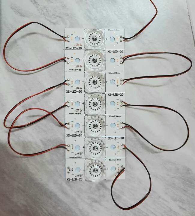 หลอด-diy-led-หลอดแปลง-6v-2w-และ-3v-2w-มีให้เลือก-2-ค่า-หลอดแบบถ้วย-แบล็คไลท์-7led-ต่อ-1-แพ็ค-blacklight