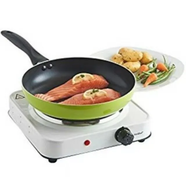 Best Selling 1000 Watt Coil 2 Burner Electric Hot plate Cooktop Stove