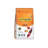 Optimun 3 in 1 12% Small Pallet 800g ออพติมั่ม 3 in 1 สาหร่าย 12% อาหารปลา เม็ดเล็ก 800ก.