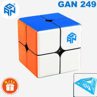 GAN249 V2, 2x2ลูกบาศก์ความเร็ว Gans Mini ของเล่นปริศนาลูกบาศก์2x2x2ลูกบาศก์มายากล49มม.(สติกเกอร์)