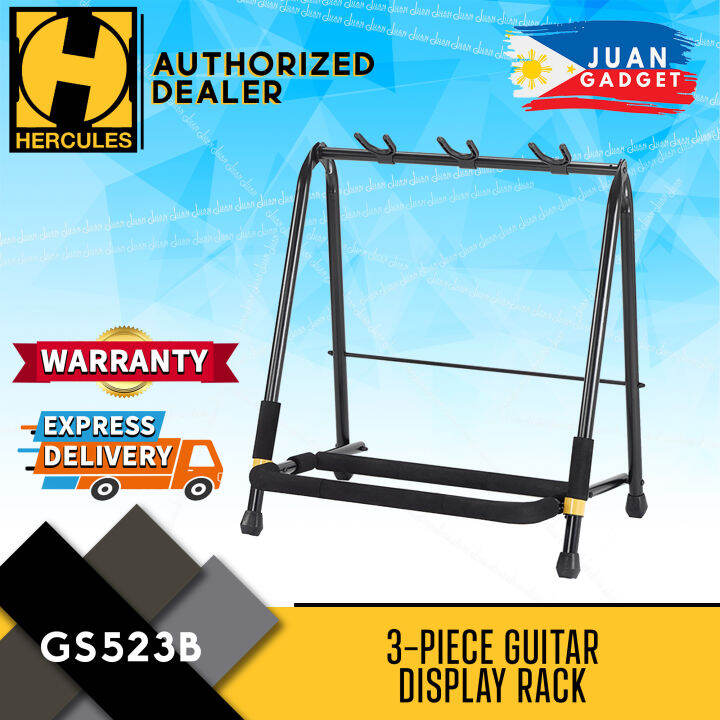 Hercules Stands GS523B MultiGuitar Rack Up To 3 Guitars JG