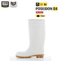 [รับประกัน 3 เดือน] Safety Jogger รุ่น POSEIDON S4 รองเท้าบู้ทยางเซฟตี้ หัวเหล็ก กันลื่น กันน้ำเข้า ได้มาตรฐานสากล