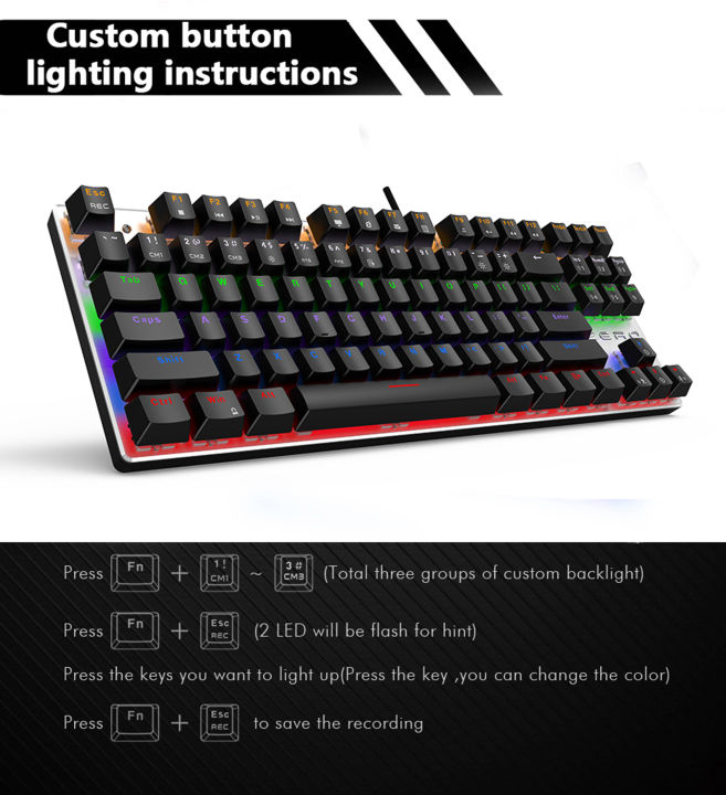 metoo-professional-gaming-mechanical-keyboard-anti-ghosting-mix-backlit-ru-spanish-usb-wired-for-pc-notebook