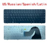 New US Russian Spanish Latin Laptop Keyboard For HP Compaq Presario CQ56 G56 CQ62 G62 Notebook PC Replacement