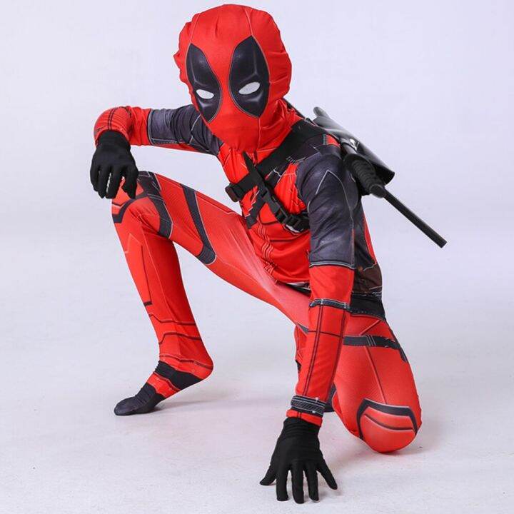 4-12y-boy-deadpool-costume-kids-cosplay-mask-suit-jumpsuit-halloween-party-costume-carnival-show-spider-man-costumes