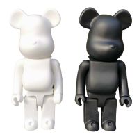 400 Bearbrick BearBrick Action Figures Bear Toys PVC 28cm Model Figures DIY Paint Dolls Kids Toys Children Birthday Gifts