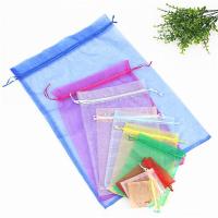 10pcs Large Organza Bags 9x12 10x15 13x18 15x20 20x30 Drawable Wedding Party Decoration Gift Bags Pouches Jewelry Packaging Bags Gift Wrapping  Bags