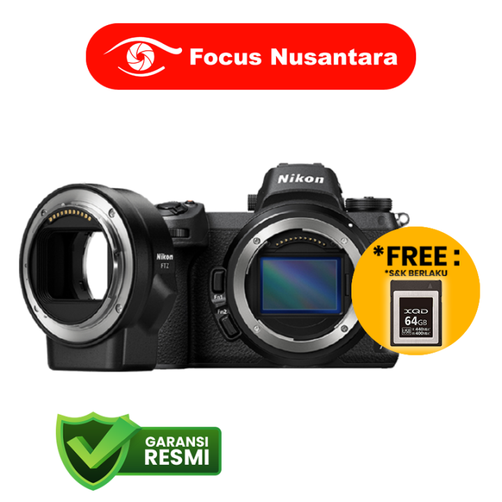 NIKON Z7 body + FT Z (ring adaptor) Lazada Indonesia