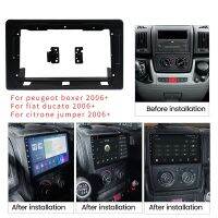 【hot】 Citroen FIAT Ducato 2006  car DVD Stereo Frame Plate Mounting Dash 9 inch Car Radio