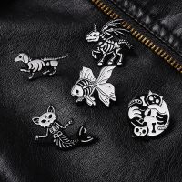 【DT】hot！ Gothic Brooches Lapel Pins Fashion Jackets Badge Jewelry Gifts