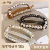 Retro Heavy Industry Baroque Camellia Acetate Grip Large Back Head South Korea New Hair Pin Hair Volume More Than Clasp