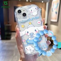 โซ่จูงสุนัขซินนามอนเคสโทรศัพท์ลายการ์ตูนน่ารัก HP ขอบ3D นิ่มเคสสำหรับ Realme C11 C12 C15 C17 Realme C2 C20 C21 C51 C21Y C25 C25Y C30 Realme C31 C33 C35 Realme C53 C55 Realme