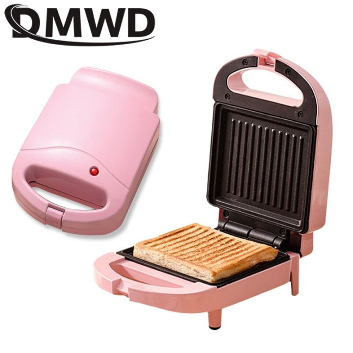 Bread Sandwich Maker Mini Light Food Waffle Muffin Breakfast Machine Egg  Omelette Pan Pressure Toaster Grill Panini Oven Heater