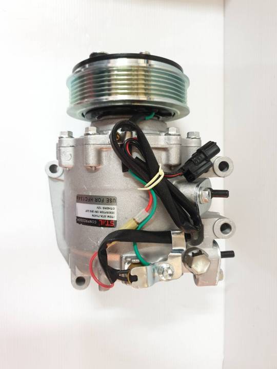 คอมแอร์-honda-crv-2012-6pk-เครื่อง-2-0-คอมเพรซเซอร์แอร์-ซีอาวี-2012-compressor