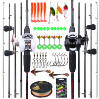 Souilang Baitcasting Fishing Rods ชุด Eva Grip Reel และ Casting Rod ลากสูงสุด12lb Reel สำหรับตกปลาน้ำเค็ม Cañas De Pescar