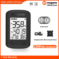 Magene คอมพิวเตอร์จักรยาน C206พร้อม GPS Speedometer Cycling Wireless สำหรับ Road Bike Waterproof Bicycle Tracker