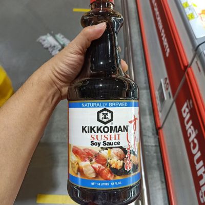 อาหารนำเข้า🌀 Kikoman Sushi Sushi Soy Sauce Sauce 1.6L 1.6 liter1.6 liters * 1