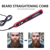 Multifunctional Beard Straightener Quick Styler for Man Hair Beard Straightening Comb escova de cabel Men Accessories barba