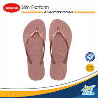 Havaianas ฮาวายานัส รองเท้าแตะ รองเท้าแตะหูหนีบ รองเท้าแตะผู้หญิง SlimFlatform 4144537-3544 PI (1190)