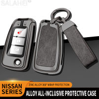 รถ Remote Key Case ฝาครอบพวงกุญแจสำหรับ Nissan Qashqai J11 X-Trail Murano Maxima Altima Juke QUEST Livina Tiida Micra Pulsar