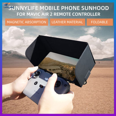 สำหรับ Mavic Air 2รีโมทคอนโทรลโทรศัพท์มือถือ Hood สมาร์ทโฟนแบบพับได้ Sunhood Sunshade Light Block