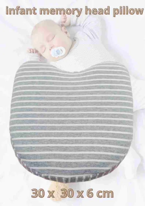 warehouse sale Newborn Head Shape Pillow Prevent Flat Head Syndrome Memory Foam Baby Pillow