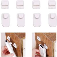 2 Sets Remote Control Holder Hooks Wall Mounted Strong Self Adhesive Hanger For TV/Air Conditioning Controller Kitchen Supplies