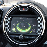 AAMBERMILE คริสตัลอีพ็อกซี่สำหรับ Mini Cooper Countryman F60อุปกรณ์เสริมรถคอนโซลหน้าจอนำทางกรอบตัดสติกเกอร์รถ StylingM