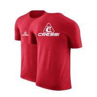 ；。‘【； Scuba Dive Cressi 2023 Stylish Fitness Mens Leisure Comfort Breathable T Shirt Short Sleeve Joggers Bodybuilding Male Clothes