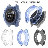 Protection Case For Garmin Descent G1 Cover Soft Crystal Clear TPU Protective Cover Bumper Shell Compatible with Garmin Descent