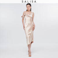 SALISA - DRESS Off-The-Shoulder PRE-ORDER 2-3 WEEKS (แก้ปรับไซซ์ในตะเข็บได้ 1 ครั้ง)