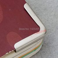 50 pcs / Lot 21mm Book Corner Protectors for Scrapbooking File Folder Albums BCT05