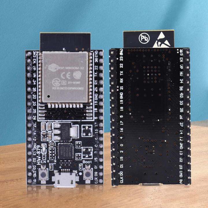 ชิปไดรเวอร์-p2102-esp32บอร์ดพัฒนาชิปคอร์บอร์ด-esp32-devkitc-บลูทูธรองรับ-usb5v-แหล่งจ่ายไฟเหนี่ยวนำ3-3v-5v