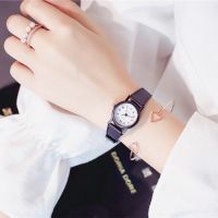 【Hot Sale】 Ins super fire watch female student Korean version simple ulzzang retro chic style dial literary forest department