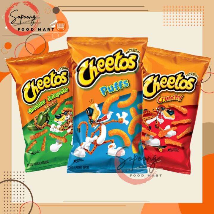 Cheetos Crunchy Cheddar Jalapeño – 226g – The Bag