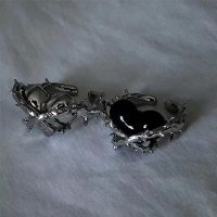 New Gothic Irregular Thorn Design Punk Hip Hop Men And Couple Fashion Wedding Jewelry