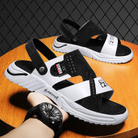 Sandals Men Leather 2022 New Summer Beach Sandals nd Designer Soft Casual Driving Trending Outside Slippers Outdoor Shoes