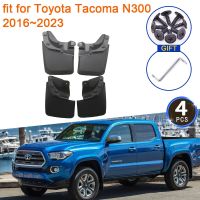 4x for Toyota Tacoma N300 2016 2017 2018 2019 2020 2021 2022 2023 Mud Front Rear Wheel Mudguards Fender Mudflap Car Accessories