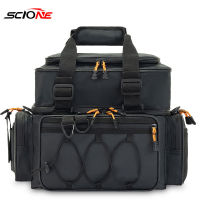 Outdoor Multi-function Fishing Lure Bag Large-capacity Fishing Gear Storage Bags Portable Shoulder Messenger Fishing Bag XA98G