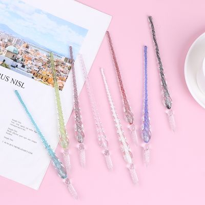 【CC】 1 Pc Glass Dip Dipping Filling Ink Pens Drip