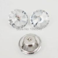 New25mm Sunflower Satellite Crystal Glass Button Sofa Industry Decoration Fileds Soft Crystal Button KTV Wall Decorative Buckle