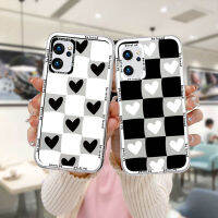 ?เป็นที่นิยมมากที่สุด?เคสโทรศัพท์ลายตารางหัวใจ3d น่ารักแนวเกาหลีสำหรับ OPPO A53S REON7 A72 A83 A37 A16 54 R9S A93ฝาหลังซิลิโคนแบบนุ่มน่ารัก