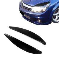 Car Front Headlight Lamp Eyebrows Eyelids Moulding Cover Trims for Opel Vauxhall Astra H MK5 2004 - 2009