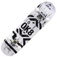 Skateboard 80CM SSG สเก็ตบอร์ด สำหรับผู้เริ่มเล่น เสาค้ำอลูมิเนียมผสม แข็งแรงและทนทาน เลี้ยวที่ยืดหยุ่นมากขึ้น ควบคุมง่ายและเล่นตามสบาย