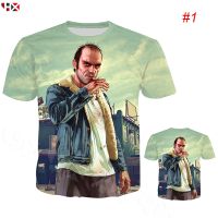 GTA 5 Cool Man 3D Print Printing Men Women T Shirt Streetwear Tees Tops