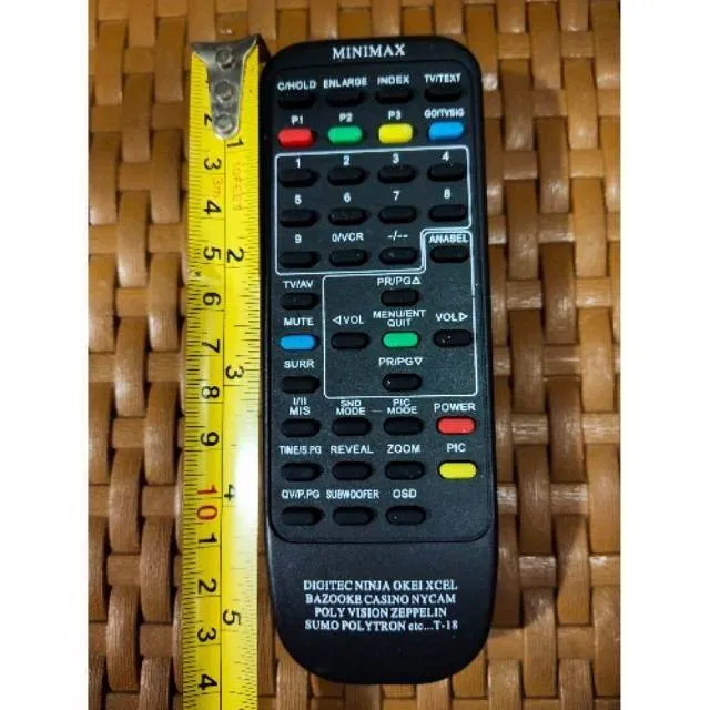 Obral Remote Tv Tabung Polytron Minimax Sumo Digitec Lazada Indonesia