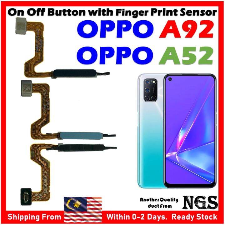 oppo power button fingerprint