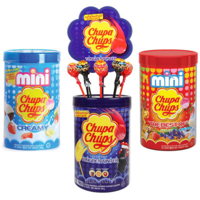 Chupa Chups อมยิ้ม จูปาจุ๊ปส์ 50 ไม้ (เลือกรสได้)